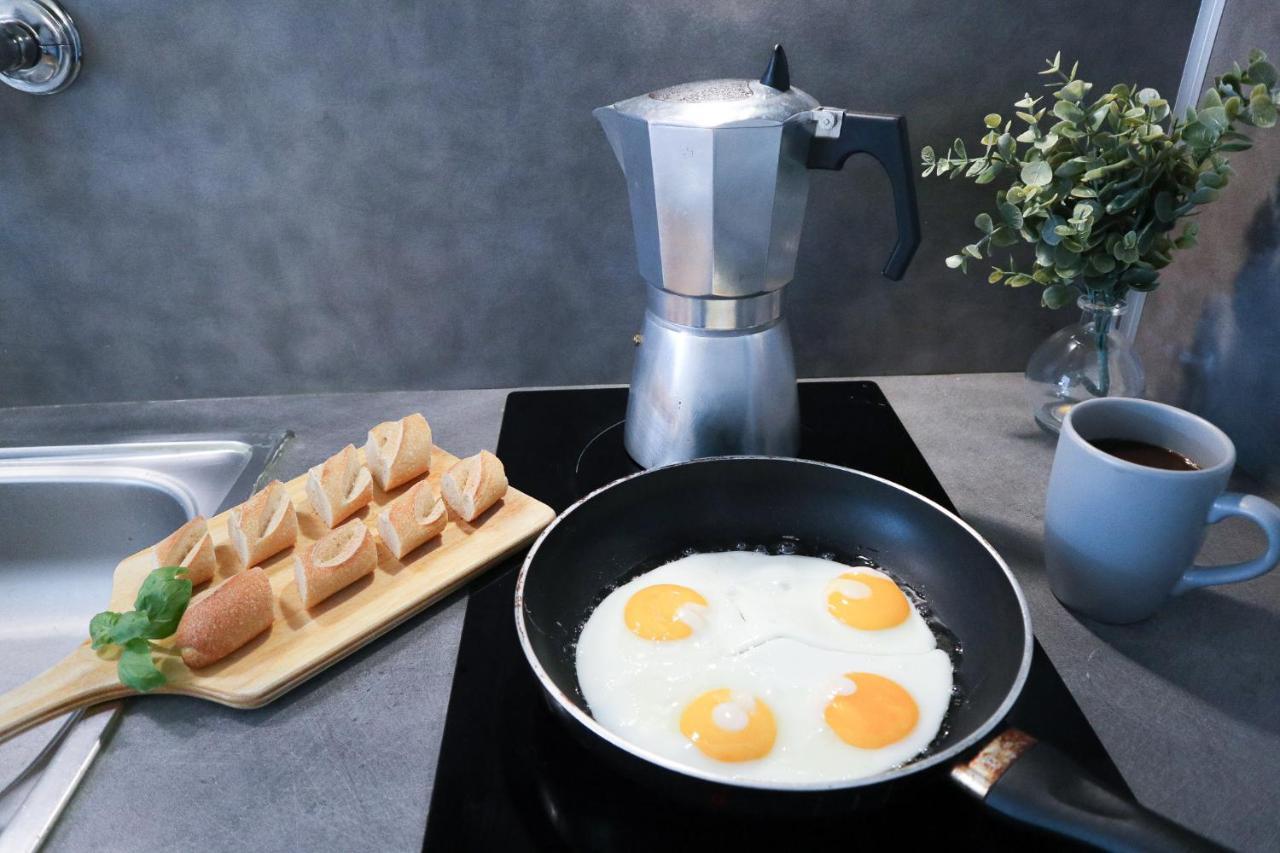 Studio Le Cafe Gourmand - Proche Gare - Coin Tranquille Mulhouse Eksteriør bilde