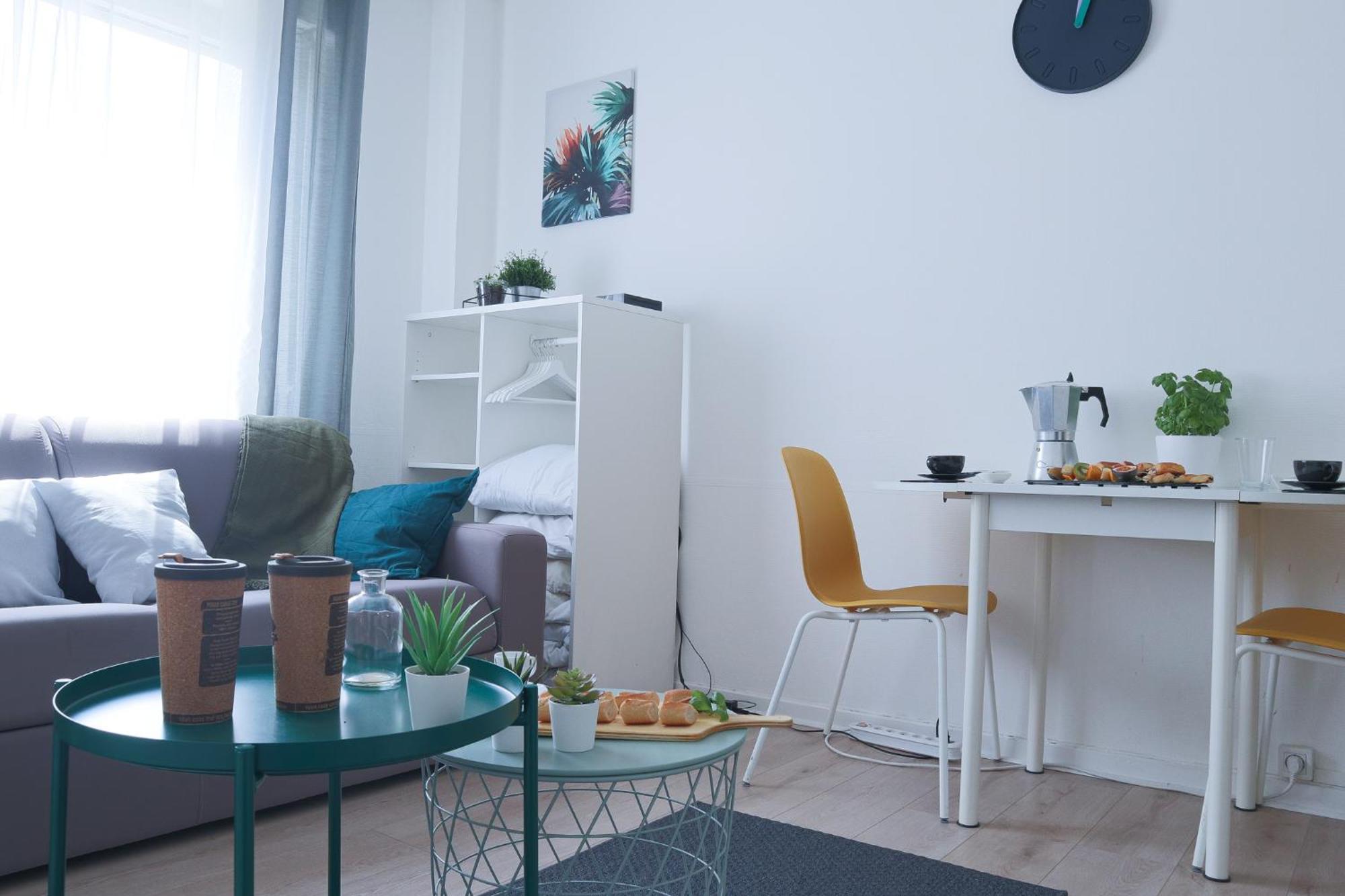 Studio Le Cafe Gourmand - Proche Gare - Coin Tranquille Mulhouse Eksteriør bilde
