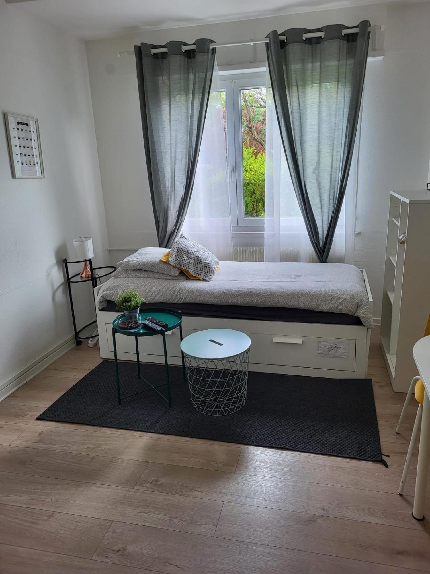 Studio Le Cafe Gourmand - Proche Gare - Coin Tranquille Mulhouse Eksteriør bilde